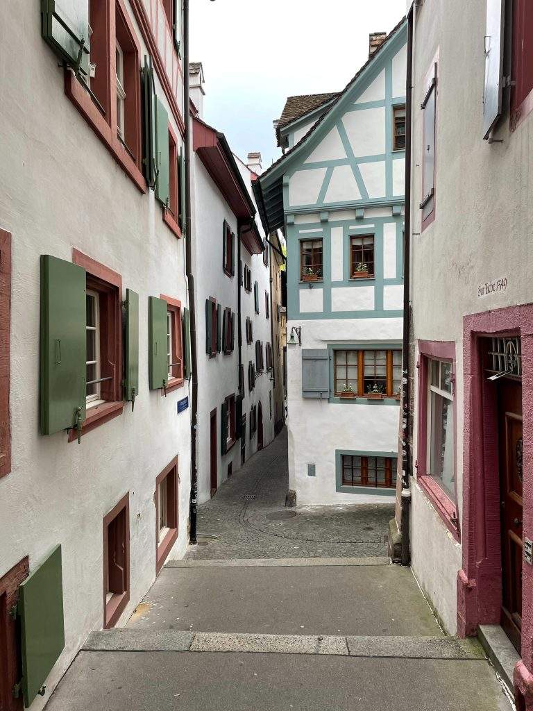 photograph of Basel town in switzerland