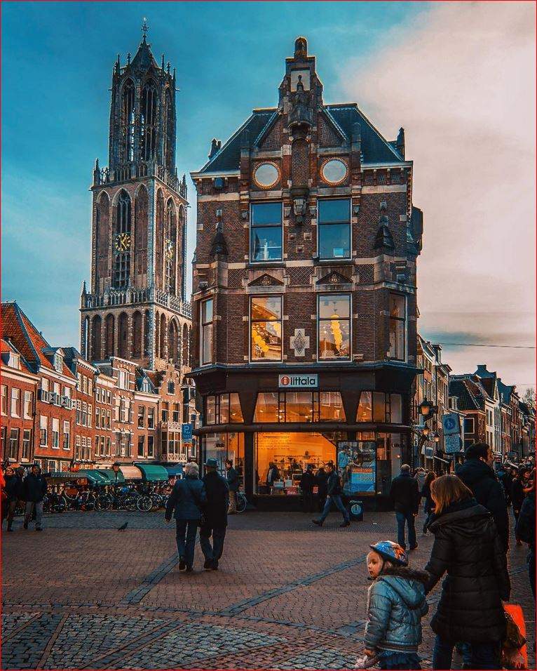Beautiful Utrecht photograph city center