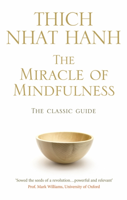 Book cover the miracle of mindfulness