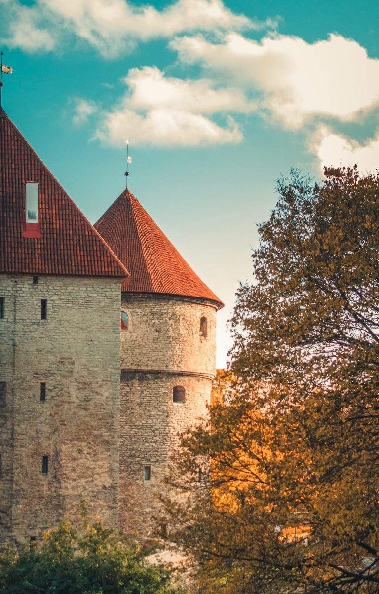 Photo of castle in Tallinn Estonia