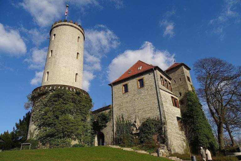 photo of castle in Bielefeld city in Germany